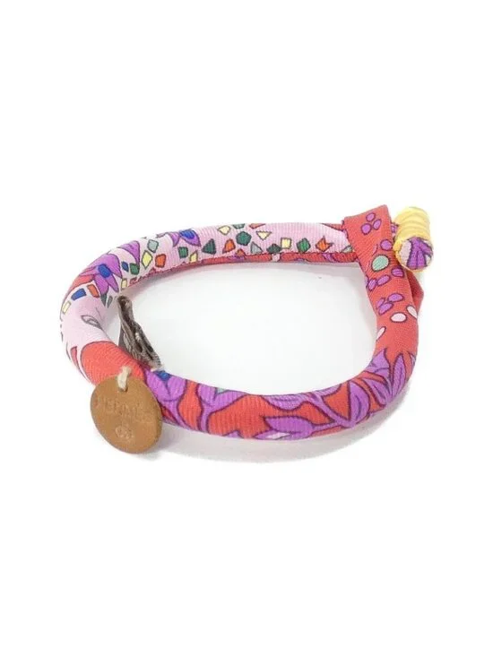 Hermes Brid Bracelet Silk Rouge - Picture 1 of 6